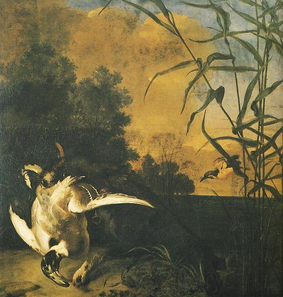 David Teniers the Younger Duck hunt Spain oil painting art